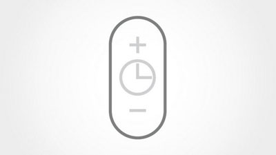 Sleep timer button